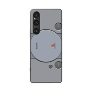 SS適配Sony Xperia 1 V防摔手機殼 PlayStation風(fēng)格硅膠保護套 多款Sony機型拆機配件 01(黑邊軟殼) 索尼 Xperia XZ Premium