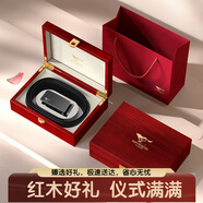 七匹狼皮腰帶男士自動(dòng)扣牛皮木質(zhì)禮盒送男友老公生日圣誕禮物實(shí)用父親
