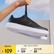 特步情侶男女板鞋小白鞋空軍一號冬季革面保暖運動(dòng)板鞋休閑鞋