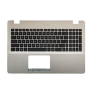 華碩 ASUS華碩（ASUS）適用 FL8000U V587U X542 UQ8550 A580U F580U 鍵盤(pán)C殼 全新英文鍵盤(pán)+c殼 土豪金
