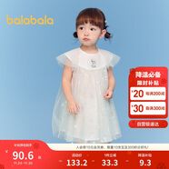 巴拉巴拉寶寶連衣裙兒童公主裙女童裙子夏裝2025洋氣208225111044