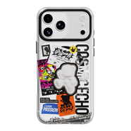 魅族（meizu）PANDAER GOGOGO 妙磁抗菌手機殼 宇宙回音 適用iPhone17 Pro Max 精孔設計 磁吸 IML印刷 全包結構