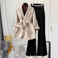 卡悠萊時(shí)尚女外套洋氣款減齡女人味年輕冬裝氣質(zhì)小香風(fēng)套裝女裝秋冬高端 搭配B(減齡穿搭一整套韓系高級感 大碼2XL(建議140-160斤) 均碼