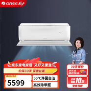 格力（GREE）1.5匹 京澄 一級能效 變頻冷暖 凈菌自潔 壁掛式空調掛機 KFR-35GW/(35543)FNhCk-B1(WIFI)
