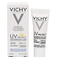 薇姿防曬霜薇姿絲緞柔潤每日防曬霜SPF50+防曬隔離控油40g絲緞防曬 3ml小樣