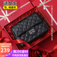 viney牛皮包包女包品牌鏈條包輕奢單肩斜挎包生日禮物高端送女友老婆