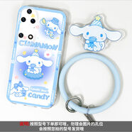 潮殼一族適用于華為p30手機殼新款透明p20pro直邊硅膠mate20全包防摔mate10pro可愛(ài)保護套p30pro軟殼散熱Ma -D8127氣墊支架-大-號淺藍色掛環(huán)-直邊透明殼 華為P30