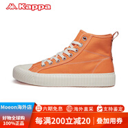 卡帕（Kappa）鋪Kappa卡帕潮品情侶款休閑串標高幫板鞋新款-K09Y5VS16 南瓜桔-759 35