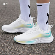 賽琪（SAIQI）簡(jiǎn)約時(shí)尚超輕女士跑步鞋透氣網(wǎng)面學(xué)生中考體測跑鞋輕便軟底運動(dòng)鞋 冰藍色-L6 40