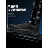 安踏PG7丨旅步2運動(dòng)鞋男子緩震跑步鞋子男軟底舒適男鞋112525546 【旅步2】基礎黑-7 39  （男6.5）