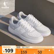 喬丹男鞋板鞋運動(dòng)鞋皮革面空軍一號休閑百搭厚底增高小白鞋