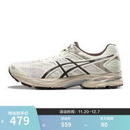 亞瑟士ASICS緩沖跑步鞋男鞋女鞋輕便運動(dòng)鞋GEL-FLUX網(wǎng)面透氣跑鞋 【男】白色/棕色 40.5