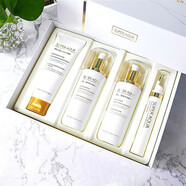 謎尚水清顏蝸牛修護禮盒柔膚水乳液面霜潔面洗面奶睡眠面膜護膚品套 蝸牛修護4件套-潔面+水+乳液+眼