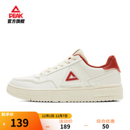 匹克板鞋男鞋冬季空軍一號小白鞋薄底德訓鞋子男輕便休閑女鞋運動(dòng)鞋男 【女款】帆布白色/紅 36