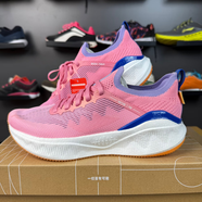 李寧越影3.0PRO反光?絲保護輕量緩震運動(dòng)鞋訓練鞋女跑鞋ARHU002 ARHU002-10 迷霧粉 38   內長(cháng)240mm