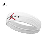 耐克（NIKE）Jordan頭帶運動(dòng)吸汗帶止汗帶 J1007580134OS/DX7001-134紅白均碼