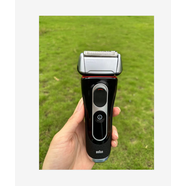 博朗（BRAUN）德國電動(dòng)剃須刀5系 5147/5140s男刮胡刀水洗往復式充電胡須刀 紅邊銀頭 5090cc剃須刀+充電器送收納盒