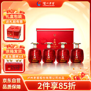 瀘州老窖股份原釀天典珍藏 52度濃香型白酒禮盒 500ml*4瓶 送禮宴請