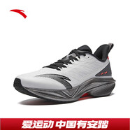 安踏（ANTA）馬赫冬季版丨男跑鞋競訓跑步鞋男鞋2025新款 紙莎白/泳池藍-4 39 (男6.5)