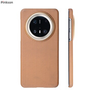 Pinkson超輕薄華為手機殼凱夫拉芳綸碳纖維紋保護套全包磨砂硬殼防摔散熱商務(wù)新款高檔簡(jiǎn)約男士女配件防滑 【金絲甲】PBO金黃色纖維/無(wú)磁吸 【Mate60 Pro】