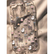 山頭林村ins少女款萌貓咪適用蘋(píng)果11手機殼iPhone4/5透明6/7/8plus創(chuàng  )意xma 少女萌貓咪[透明] iPhone4s