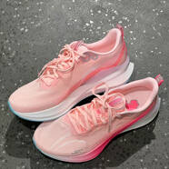 LI-NING李寧同款飛電pro跑步鞋男女櫻花粉碳板減震超輕跑鞋學(xué)生競速運動(dòng) 李寧赤兔8_櫻花粉_超臨界科技 32