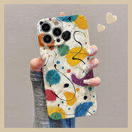 瑞桓柏手繪彩色線(xiàn)條適用蘋(píng)果華為vivo小米oppo紅米榮耀一加iPhone17手機殼16Promax菲林15簡(jiǎn)約14新款13潮 手繪彩色線(xiàn)條ZH2276 OPPOFindX6Pro