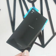 SS適配索尼Z5P后蓋 E6883 E6853 E6833尊享版手機背殼鏡面銀后蓋拆機配件 索尼z5p黑色后蓋 外殼