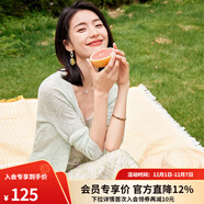 歐莎（OSA）【夏日繽紛】短款冰絲披肩空調衫女夏季新款V領(lǐng)輕薄針織開(kāi)衫百搭 綠色 M