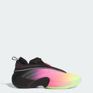 阿迪達斯 （adidas）男士籃球鞋緩震性能高支撐性快速響應貼合包裹輕質(zhì)中底 aurora black / lucid pink 45