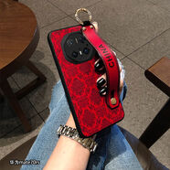 原奘華為Mate60pro+手機殼mate70RS保護套20X外殼40e中國風(fēng)mate5030 Mate70S 中國紅（CHIA腕帶款）送斜挎掛繩