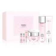 美素（MAYSU）小玫瑰蜜養淡紋悅美套裝補水提拉緊致 潔面+水+乳+眼霜