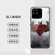 京營(yíng)Realme 14 14PRO 5G C71 GT 7 GT 7T NARZO 50A C61 GT 6 C51防刮玻璃手機殼卡通保護套手機套定制 超人蝙蝠俠 realme真我14Pro