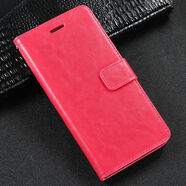 小笨魚(yú)適用紅米note7手機殼小米紅米note8翻蓋redmi76a保護套紅米note8pro男款8a防摔6pro女全包皮套老人 玫紅色只送掛繩 紅米6