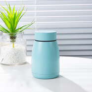 Meysion美的甄選新款創(chuàng  )意燕窩銀耳杯子燜燒杯304不銹鋼保溫杯便攜簡(jiǎn)約小 湖藍色400ml 260ml-400ml