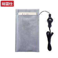 裹蔻素裹適用于蘋(píng)果iPhone151716ProMax手機套絨布袋防摔保護套殼16e17pro手機袋17air手機包內膽包se3 淺灰色帶掛繩 iphone17ProMax