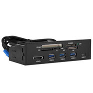 華顧三鑫天威STW-3125 多功能光驅位讀卡器 USB3.0多合一5.25擴展卡口 三鑫天威【STW-3125】