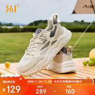 361°運動(dòng)鞋男秋冬季網(wǎng)面厚底增高休閑通勤老爹跑步鞋子男672426763F-1