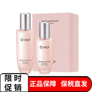 歐蕙（OHUI） 蕙爽膚水 女士柔膚水單瓶 補水保濕 極修復 奇跡粉色增量水套盒 150ml+100ml