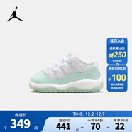 NIKE JORDAN 耐克AJ11復刻兒童休閑運動(dòng)鞋輕盈緩震穩固支撐男女童球鞋 645107-103 22 【建議腳長(cháng)12cm】