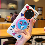 羽唐適用于華為Mate60RS非凡大師手機殼形狀黑色Mate40保時(shí)捷磁吸保護套華為mate50rs涂鴉防摔超薄新款 華為mate40rs【磁吸形狀白+磁吸氣囊支架】