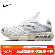 耐克NIKE女跑步鞋緩震ZOOM AIR FIRE低幫運動(dòng)鞋FD9860-001銀灰/白36