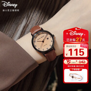 迪士尼（Disney）手表女款簡(jiǎn)約氣質(zhì)ins風(fēng)帶日歷防水小棕表中學(xué)生女士手表MK-11633K
