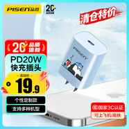 品勝3C認證[呼嚕熊貓定制]蘋(píng)果充電器PD20W快充頭通用iphone17/16/1514小米華為手機平板pad插頭Type-C