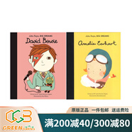 小人物大夢(mèng)想 2冊 Little People Big Dreams  進(jìn)口英文原版繪本 英文原版兒童啟蒙繪本 英語(yǔ)啟蒙勵志插畫(huà)名人傳記 綠山墻