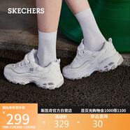 斯凱奇（Skechers）女鞋秋季厚底老爹鞋百搭熊貓鞋軟底舒適外穿休閑運動(dòng)鞋11959