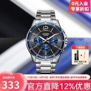 卡西歐手表男經(jīng)典三眼指針商務(wù)石英表石英非機械商務(wù)休閑男表 海外直郵 MTP-1374D-2A