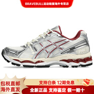亞瑟士（asics）GEL-Kayano12.1北京限定kith平替耐磨低幫休閑跑步鞋男女同款米銀 米銀色 43.5