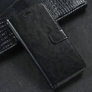 小笨魚(yú)適用紅米note7手機殼小米紅米note8翻蓋redmi76a保護套紅米note8pro男款8a防摔6pro女全包皮套老人 黑色只送掛繩 紅米6