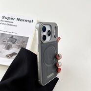 何佳功跨境新款適用核桃木皮紋iPhone14plus手機殼適用于蘋(píng)果15plus無(wú)邊 深灰木紋 iPhone 16 pro